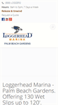 Mobile Screenshot of loggerheadpbg.com